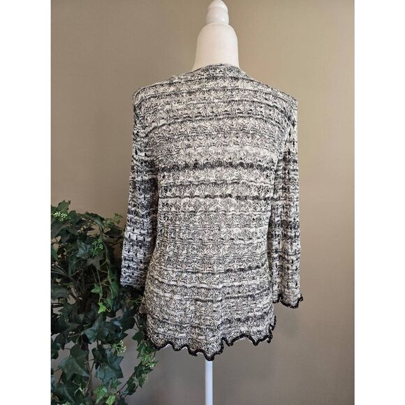 Lisa International Cardigan Sz M - Picture 5 of 8